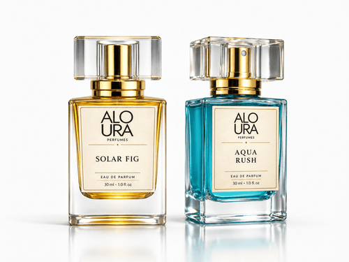 Aloura Aqua Rush Fresh Clean Summer | Solar Fig Sunlit Freshness In A Bottle (Pack Of 2) - ALOURA