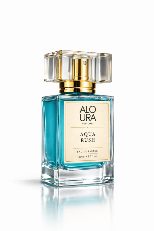 Aloura Aqua Rush – Fresh Clean Summer Eau De Parfum (30ml) - ALOURA