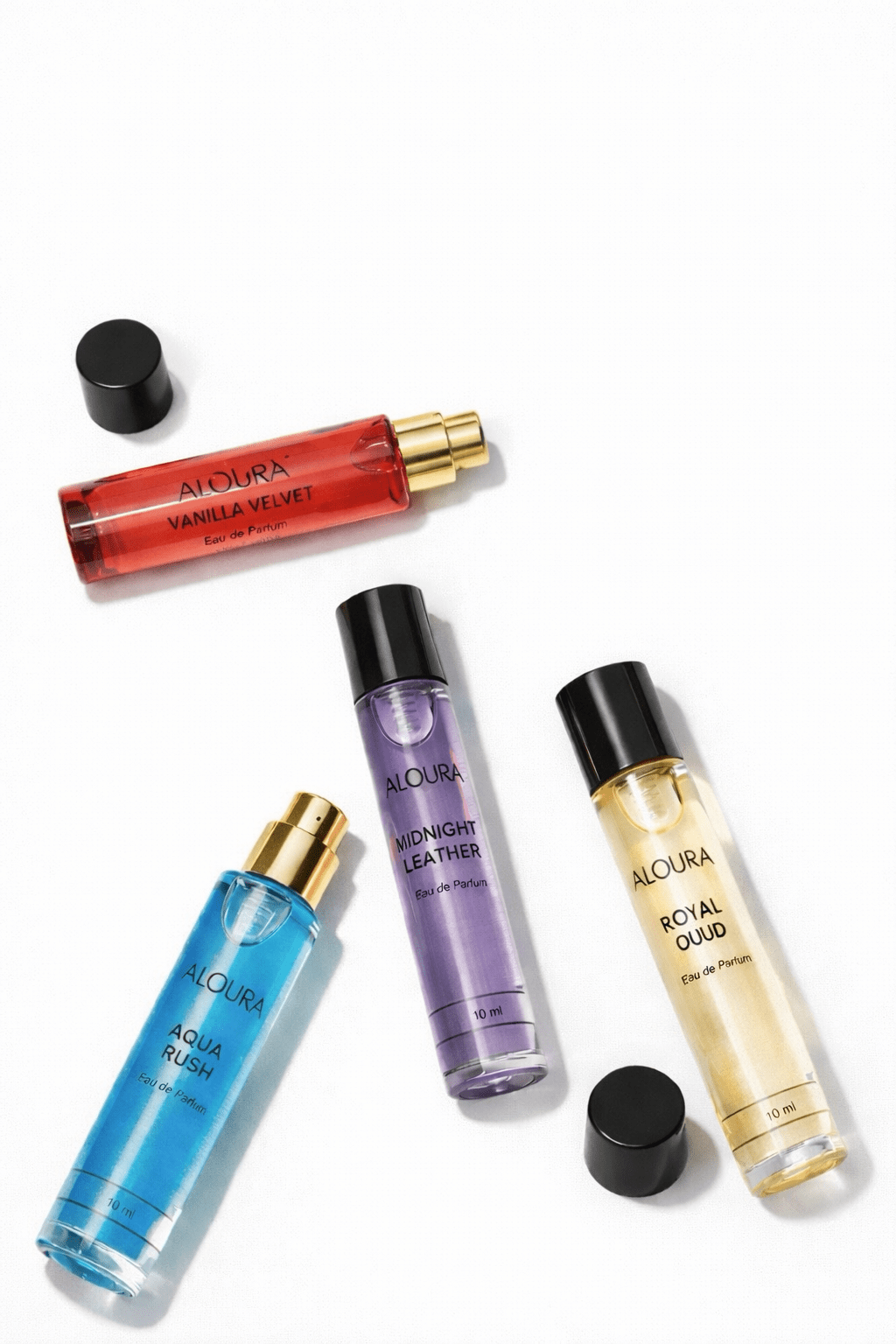 Aloura Signature Travel Collection 4 Perfumes – 10ml Luxury Eau de Parfum - ALOURA